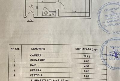 Garsonieră decomandată, mobilată în Aviației - 10