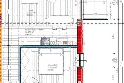 Apartament cu 2 camere semidecomandat în Dâmbul Rotund - 9