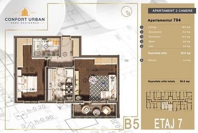 Apartament 2 camere decomandat, Targ Pucheni, Sectorul 5 - 8