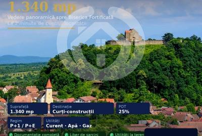Teren Construcții intravilan de 1340 mp, în Cisnădioara - 2