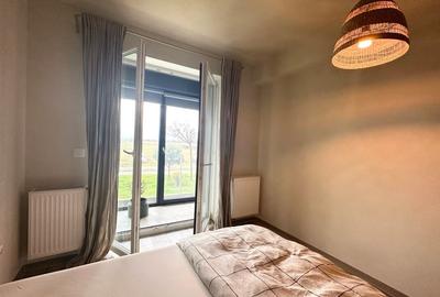 Apartament 2,5 camere chic cu grădină balcon vitrat și mobilier premium - 15