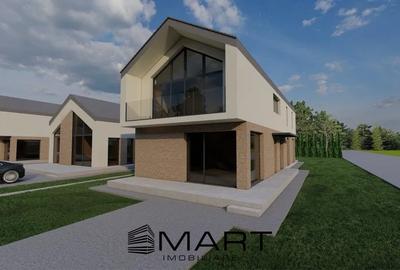 Casă individuală cu 4 camere cu Teren 500 Mp în Sânpetru