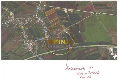 Teren 20000 mp , Autostrada A1 Km 23 Poenari  Ulmi - 1