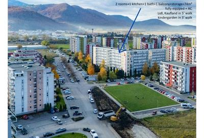 Apartament cu 2 camere decomandat în Noua - 1