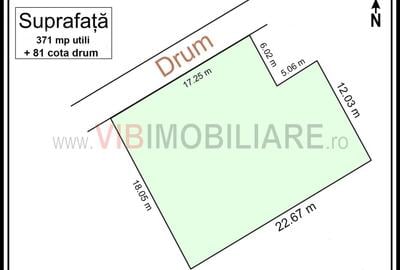 Teren intravilan de 452 mp, în Băneasa