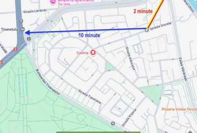 Garsoniera bloc mixt ETAJ1 Metrou (2min-Timpuri Noi,10min-Tineretului) - 5