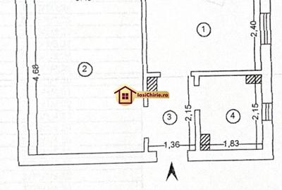 Apartament 1 camera Gara - 13