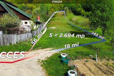 Teren Construcții intravilan de 2694 mp, în Firiza - 1