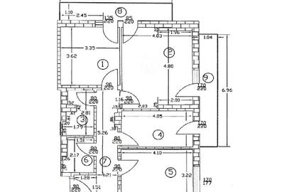 Apartament cu 3 camere decomandat în 13 Septembrie - 1
