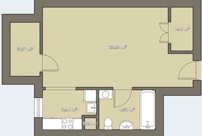 Apartament 1 camera, 35mp utili, etaj 2, renovat complet, zona Sagului - 6