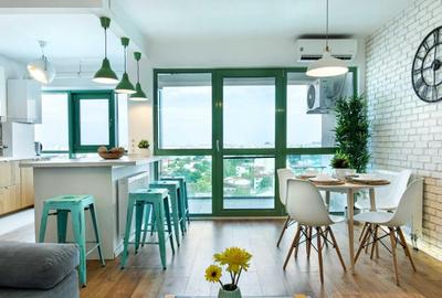 Apartament cu 2 camere decomandat, mobilat în Barbu Văcărescu