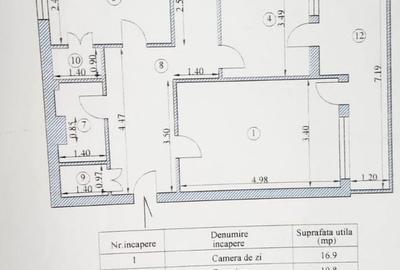 Apartament cu 4 camere decomandat în Gării - 2