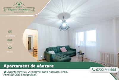 Apartament cu 2 camere semidecomandat, mobilat în Fortuna - 1