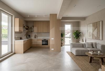 Apartament cu 2 camere semidecomandat în Florești - 3