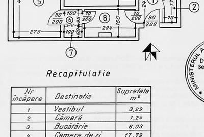 Apartament cu 2 camere semidecomandat în Titan - 10