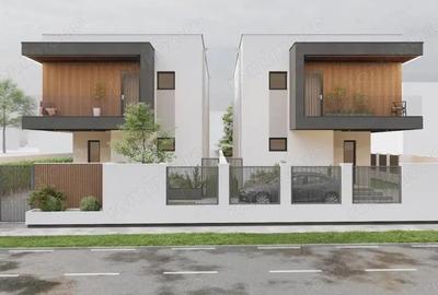 Individuala Sacalaz P+E,4Camere,3 Bai,Proiect Modern
