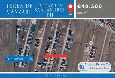 Teren de 505 mp, în Sântandrei