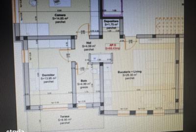 Apartament cu 3 camere decomandat în Giroc - 1