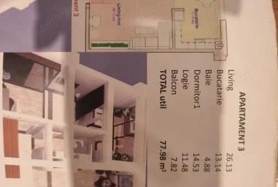 Apartament cu 3 camere decomandat în George Enescu - 2