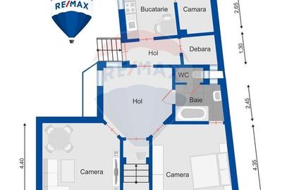 Casă cu Teren 198 Mp în Central