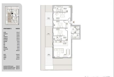 Apartament cu 4 camere semidecomandat în Băneasa - 2
