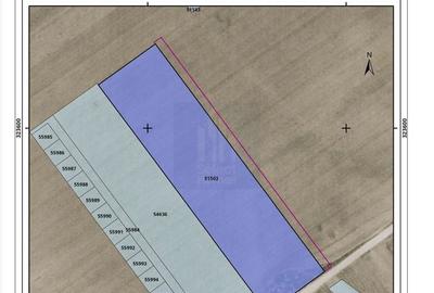 Teren Construcții intravilan de 20455 mp, în Dârvari - 1