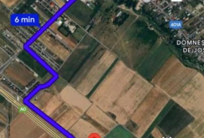 Teren de 7802 mp, în Domnești