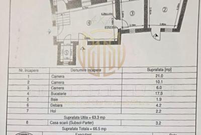 Casă cu 2 camere cu Canalizare în Centrul Civic - 12