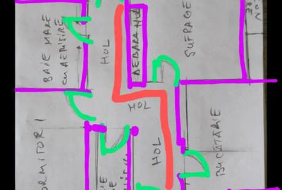 Vand apartament ?i pamant direct de la proprietar cu 3 camere decomandate - 1