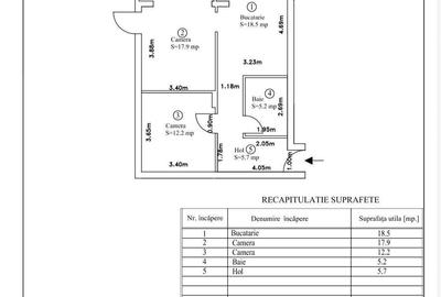 Apartament cu 2 camere decomandat în Central - 2