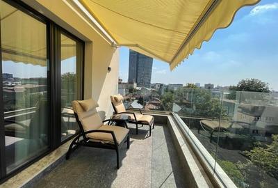 Dorobanti-Capitale, apartament  mobilat si utilat, constructie noua, parcare sub - 3