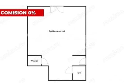 COMISION 0-Spatiu comercial 58 mpu vitrina 3 m pivnita Centrul Istoric - 1
