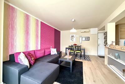 Apartament cu 2 camere semidecomandat, mobilat în Aradului