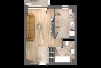 Garsonieră în Podu Roș - 2