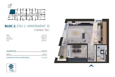 Garsonieră decomandată în Torontalului - 2