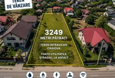 Teren de 3249 mp, în Plaiul Vulcanești