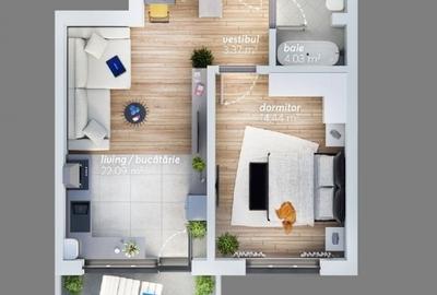 Apartament cu 2 camere decomandat în Theodor Pallady - 5