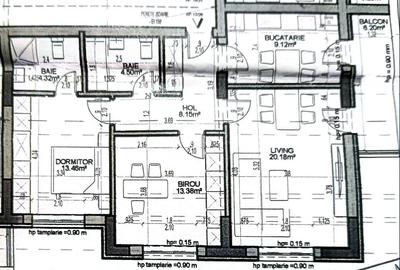 Apartament cu 3 camere, mobilat în Central - 6
