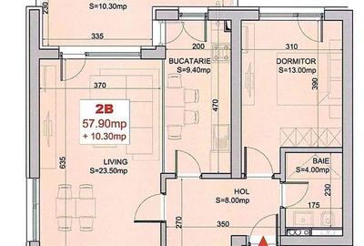 Apartament 2 camere Nusco City, Aviatiei, parcare subterana - 9