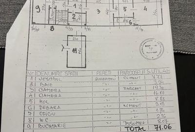 Apartament cu 3 camere semidecomandat, mobilat în Calea Plevnei - 9