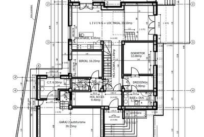 Vilă individuală exclusivistă, 5 camere 300mpu, teren 900mp, pădure Balotești - 11