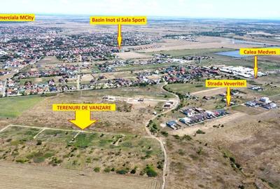 Terenuri de vanzare  Moșnița Nouă – TOATE UTILITATILE-plata RATE - 5