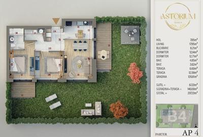 AP 3CAM.+GRADINA - COMPLEX PREMIUM FINALIZAT / ASTORIUM GARDEN! - 1