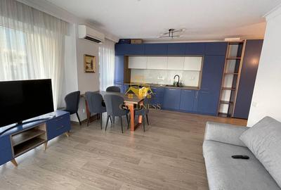 Apartament cu 2 camere semidecomandat, mobilat în Central