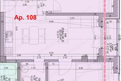 Apartament cu 3 camere în Central