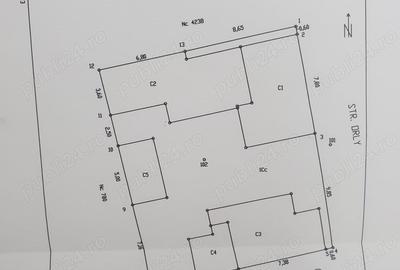 Casa amplasata pe un teren de 280mp cu potential comercial pe str Orly Casa amplasata pe un teren de 280mp cu potential comercial pe str Orly - 3