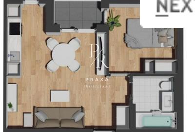 Apartament modern, 2 camere mobilat si utilat, LIFT, ansamblul Tribeka-Vivo! - 9