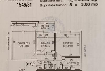 Apartament cu 2 camere decomandat, mobilat în Dacia - 15