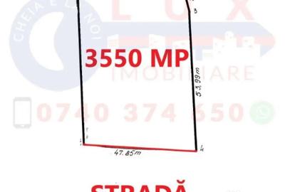 Teren de 3550 mp, în Sarinasuf