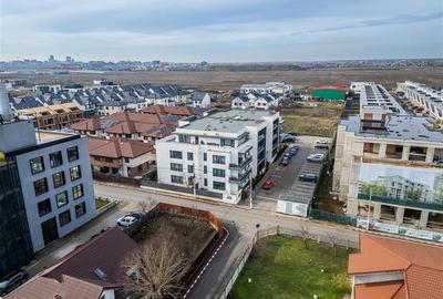 Penthouse cu 3 camere semidecomandat, mobilat în Pipera - 23